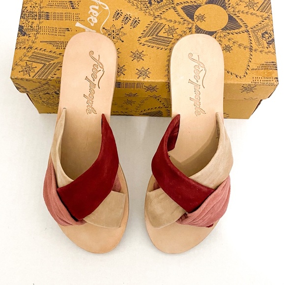 Free People Rio Vista Slide Multicolor Sandal NWT - Picture 2 of 6